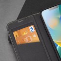 Dux Ducis Dux Ducis Skin X2 etui do iPhone 14 Plus pokrowiec z magnetyczną klapką czarny