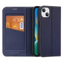 Dux Ducis Dux Ducis Skin X2 etui do iPhone 14 Plus pokrowiec z magnetyczną klapką niebieski