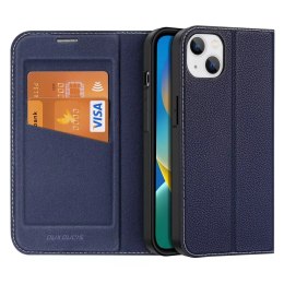 Dux Ducis Dux Ducis Skin X2 etui do iPhone 14 Plus pokrowiec z magnetyczną klapką niebieski