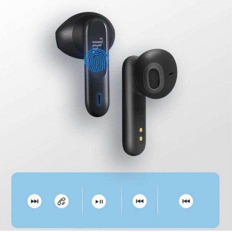 JBL Słuchawki bezprzewodowe douszne JBL Wave 300 TWS Bluetooth 5.2 z mikrofonem Czarny JBL Słuchawki bezprzewodowe douszne JBL Wave 300 TWS Bluetooth 5.2 z mikrofonem Czarny