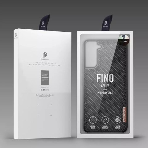 Dux Ducis Dux Ducis Fino etui pokrowiec pokryty nylonowym materiałem Samsung Galaxy S22+ (S22 Plus) czarny Dux Ducis Dux Ducis Fino etui pokrowiec pokryty nylonowym materiałem Samsung Galaxy S22+ (S22 Plus) czarny