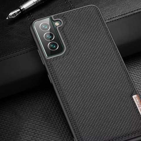 Dux Ducis Dux Ducis Fino etui pokrowiec pokryty nylonowym materiałem Samsung Galaxy S22+ (S22 Plus) czarny Dux Ducis Dux Ducis Fino etui pokrowiec pokryty nylonowym materiałem Samsung Galaxy S22+ (S22 Plus) czarny