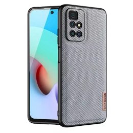 Dux Ducis Dux Ducis Fino etui pokrowiec pokryty nylonowym materiałem Xiaomi Redmi 10 niebieski