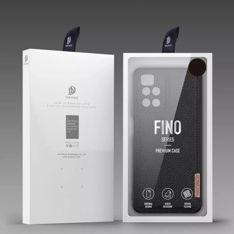 Dux Ducis Dux Ducis Fino etui pokrowiec pokryty nylonowym materiałem Xiaomi Redmi 10 niebieski Dux Ducis Dux Ducis Fino etui pokrowiec pokryty nylonowym materiałem Xiaomi Redmi 10 niebieski