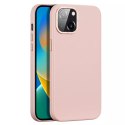 Dux Ducis Dux Ducis Grit skórzane etui do iPhone 14 Plus elegancki pokrowiec ze sztucznej skóry (kompatybilne z MagSafe) różowy