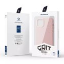 Dux Ducis Dux Ducis Grit skórzane etui do iPhone 14 Plus elegancki pokrowiec ze sztucznej skóry (kompatybilne z MagSafe) różowy