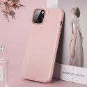 Dux Ducis Dux Ducis Grit skórzane etui do iPhone 14 Plus elegancki pokrowiec ze sztucznej skóry (kompatybilne z MagSafe) różowy