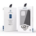 Dux Ducis Dux Ducis Grit skórzane etui do iPhone 14 Pro elegancki pokrowiec ze sztucznej skóry (kompatybilne z MagSafe) czarny