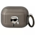 Karl Lagerfeld Etui ochronne na słuchawki Karl Lagerfeld do AirPods Pro cover czarny/black Karl`s Head