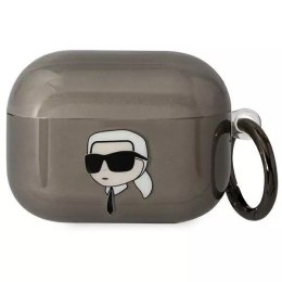 Karl Lagerfeld Etui ochronne na słuchawki Karl Lagerfeld do AirPods Pro cover czarny/black Karl`s Head
