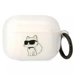 Karl Lagerfeld Etui ochronne na słuchawki Karl Lagerfeld do Airpods Pro cover transparent Ikonik Choupette
