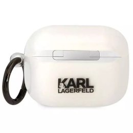 Karl Lagerfeld Etui ochronne na słuchawki Karl Lagerfeld do Airpods Pro cover transparent Ikonik Choupette