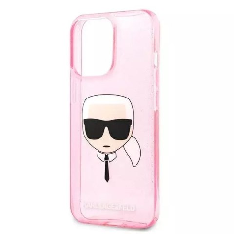 Karl Lagerfeld Karl Lagerfeld KLHCP13XKHTUGLP iPhone 13 Pro Max 6,7" hardcase Glitter Karl`s Head Karl Lagerfeld Karl Lagerfeld KLHCP13XKHTUGLP iPhone 13 Pro Max 6,7" hardcase Glitter Karl`s Head