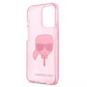 Karl Lagerfeld Karl Lagerfeld KLHCP13XKHTUGLP iPhone 13 Pro Max 6,7" hardcase Glitter Karl`s Head