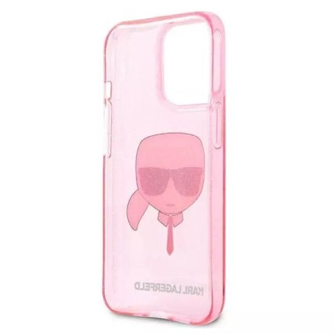Karl Lagerfeld Karl Lagerfeld KLHCP13XKHTUGLP iPhone 13 Pro Max 6,7" hardcase Glitter Karl`s Head Karl Lagerfeld Karl Lagerfeld KLHCP13XKHTUGLP iPhone 13 Pro Max 6,7" hardcase Glitter Karl`s Head