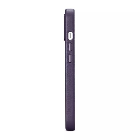 ICarer Etui na telefon iCarer Case Leather z naturalnej skóry do iPhone 14 Plus ciemnofioletowy (kompatybilne z MagSafe) ICarer Etui na telefon iCarer Case Leather z naturalnej skóry do iPhone 14 Plus ciemnofioletowy (kompatybilne z MagSafe)