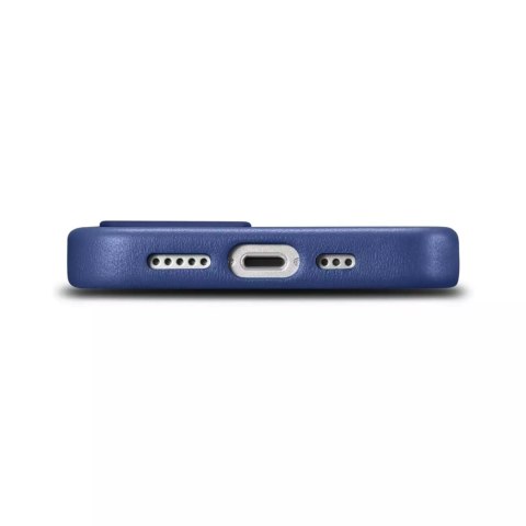 ICarer Etui na telefon iCarer Case Leather z naturalnej skóry do iPhone 14 Plus niebieski (kompatybilne z MagSafe) ICarer Etui na telefon iCarer Case Leather z naturalnej skóry do iPhone 14 Plus niebieski (kompatybilne z MagSafe)