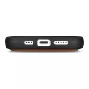 ICarer Etui na telefon iCarer Wallet Case 2in1 do iPhone 14 Pro Max skórzany pokrowiec z klapką Anti-RFID brązowy