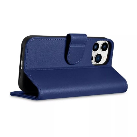 ICarer Etui na telefon iCarerWallet Case 2in1 do iPhone 14 Pro Max skórzany pokrowiec z klapką Anti-RFID ICarer Etui na telefon iCarerWallet Case 2in1 do iPhone 14 Pro Max skórzany pokrowiec z klapką Anti-RFID