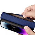 ICarer Etui na telefon iCarerWallet Case 2in1 do iPhone 14 Pro Max skórzany pokrowiec z klapką Anti-RFID