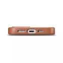 ICarer ICarer Case Leather pokrowiec etui z naturalnej skóry do iPhone 14 Plus brązowy (kompatybilne z MagSafe)