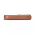 ICarer ICarer Case Leather pokrowiec etui z naturalnej skóry do iPhone 14 Plus brązowy (kompatybilne z MagSafe)