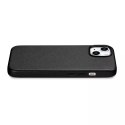 ICarer ICarer Case Leather pokrowiec etui z naturalnej skóry do iPhone 14 Plus czarny (kompatybilne z MagSafe)
