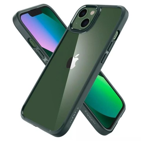 Spigen Etui na telefon Spigen Ultra Hybrid do iPhone 13 Midnight Green Spigen Etui na telefon Spigen Ultra Hybrid do iPhone 13 Midnight Green