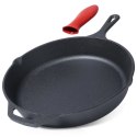 VILDE PATELNIA ŻELIWNA 30cm Z SILIKONOWĄ NAKŁADKĄ CAST LINE 199036