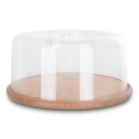 PRACTIC PATERA DREWNIANA Z KLOSZEM 30cm NA SERY CIASTO