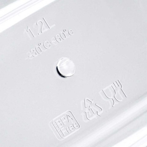 VILDE POJEMNIK HERMETYCZNY NA PRODUKTY SYPKIE 1,2l MISTY VILDE POJEMNIK HERMETYCZNY NA PRODUKTY SYPKIE 1,2l MISTY