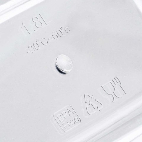 VILDE POJEMNIK HERMETYCZNY NA PRODUKTY SYPKIE 1,8L MISTY VILDE POJEMNIK HERMETYCZNY NA PRODUKTY SYPKIE 1,8L MISTY