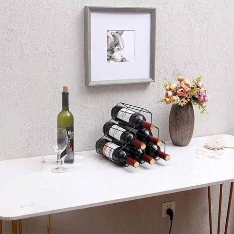 BRUNBESTE PÓŁKA STOJAK NA WINO 6 BUTELEK 3417 LOFT BRUNBESTE PÓŁKA STOJAK NA WINO 6 BUTELEK 3417 LOFT