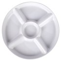ALPINA PORCELANOWY TALERZ PÓŁMISEK DO SERWOWANIA PRZEKĄSEK 139329
