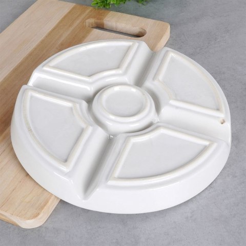 ALPINA PORCELANOWY TALERZ PÓŁMISEK DO SERWOWANIA PRZEKĄSEK 139329 ALPINA PORCELANOWY TALERZ PÓŁMISEK DO SERWOWANIA PRZEKĄSEK 139329