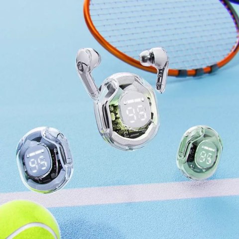 Acefast Słuchawki bezprzewodowe Acefast T8 Bluetooth TWS jasnoniebieskie Acefast Słuchawki bezprzewodowe Acefast T8 Bluetooth TWS jasnoniebieskie