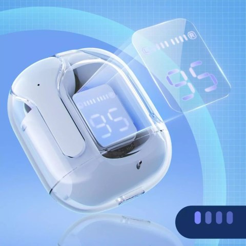 Acefast Słuchawki bezprzewodowe Acefast dokanałowe TWS Bluetooth jasnoniebieski (T6 ice blue) Acefast Słuchawki bezprzewodowe Acefast dokanałowe TWS Bluetooth jasnoniebieski (T6 ice blue)