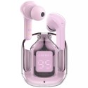 Acefast Słuchawki bezprzewodowe Acefast dokanałowe TWS Bluetooth różowy (T6 pink lotus)