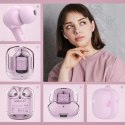 Acefast Słuchawki bezprzewodowe Acefast dokanałowe TWS Bluetooth różowy (T6 pink lotus)