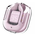 Acefast Słuchawki bezprzewodowe Acefast dokanałowe TWS Bluetooth różowy (T6 pink lotus)