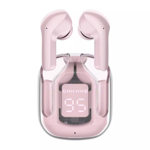 Acefast Słuchawki bezprzewodowe Acefast dokanałowe TWS Bluetooth różowy (T6 pink lotus) Acefast Słuchawki bezprzewodowe Acefast dokanałowe TWS Bluetooth różowy (T6 pink lotus)