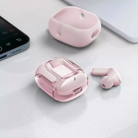 Acefast Słuchawki bezprzewodowe Acefast dokanałowe TWS Bluetooth różowy (T6 pink lotus) Acefast Słuchawki bezprzewodowe Acefast dokanałowe TWS Bluetooth różowy (T6 pink lotus)
