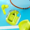 Acefast Słuchawki bezprzewodowe Acefast dokanałowe TWS Bluetooth zielony (T6 youth green)