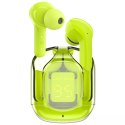 Acefast Słuchawki bezprzewodowe Acefast dokanałowe TWS Bluetooth zielony (T6 youth green)