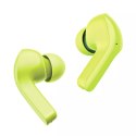Acefast Słuchawki bezprzewodowe Acefast dokanałowe TWS Bluetooth zielony (T6 youth green)