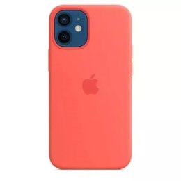 Apple Oryginalne Etui ochronne na telefon Apple MHKP3ZM/A do Apple iPhone 12 Mini MagSafe różowy cytrus/pink citrus Silicone Case