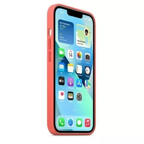 Apple Oryginalne Etui ochronne na telefon Apple MM1V3ZM/A do Apple iPhone 13 Mini 5,4" MagSafe róż pomelo/pomelo pink Silicone Case Apple Oryginalne Etui ochronne na telefon Apple MM1V3ZM/A do Apple iPhone 13 Mini 5,4" MagSafe róż pomelo/pomelo pink Silicone Case