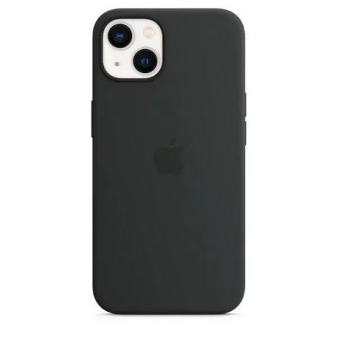 Apple Oryginalne Etui ochronne na telefon Apple MM2A3ZM/A do Apple iPhone 13 6,1" MagSafe czarny/midnight Silicone Case Apple Oryginalne Etui ochronne na telefon Apple MM2A3ZM/A do Apple iPhone 13 6,1" MagSafe czarny/midnight Silicone Case
