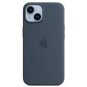 Apple Oryginalne Etui ochronne na telefon Apple MPRV3ZM/A do Apple iPhone 14 6,1" MagSafe niebieski/storm blue Silicone Case