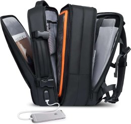 Bange Plecak podróżny Bange BackPack biznesowy plecak rozszerzalny Torba pojemna do laptopa 17.3